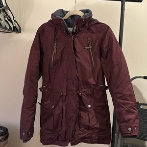 Women’s Columbia winter jacket with hood